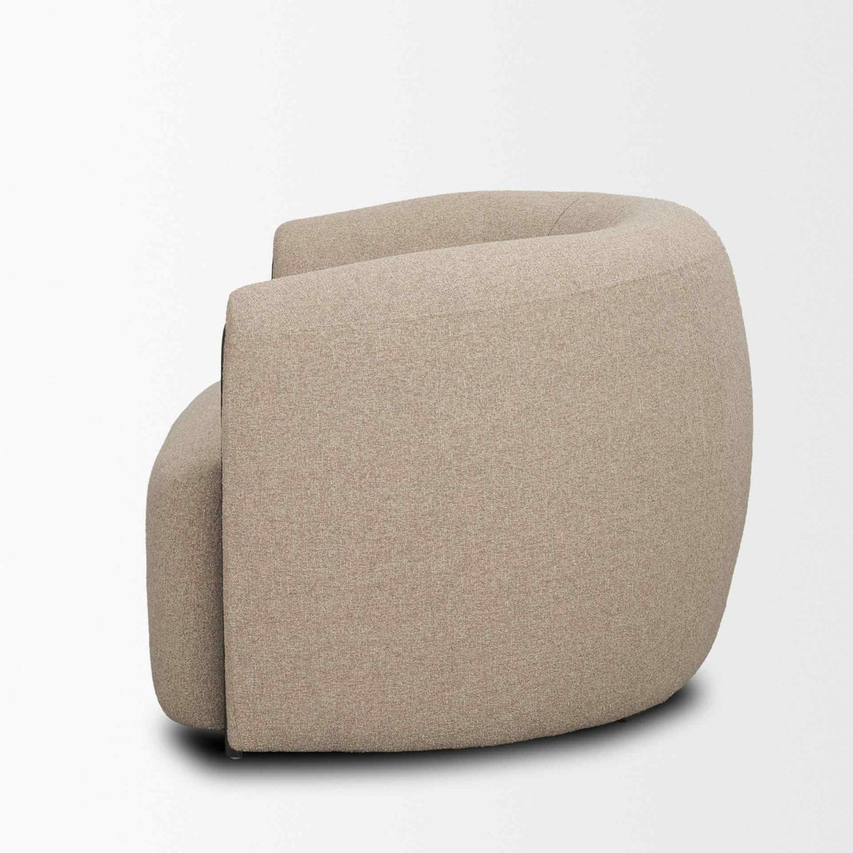 Mercana Kornelia Fabric Barrel Club Chair