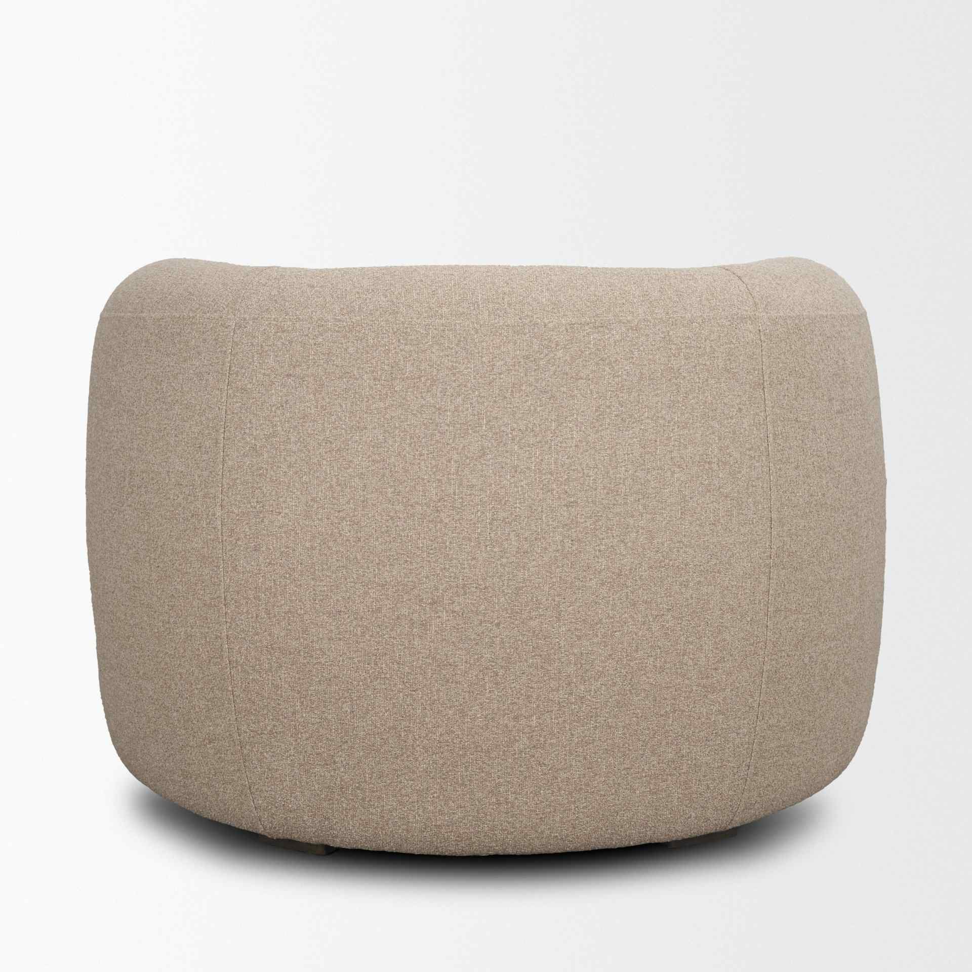 Mercana Kornelia Fabric Barrel Club Chair