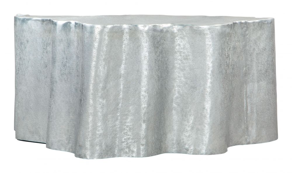 Zuo Modern Kortha Antique Silver Coffee Table