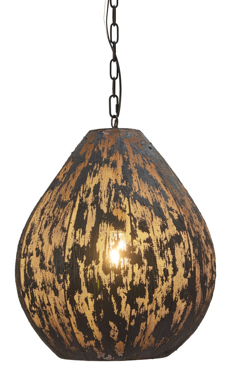 Zuo Modern Koza Steel Black Ceiling Lamp