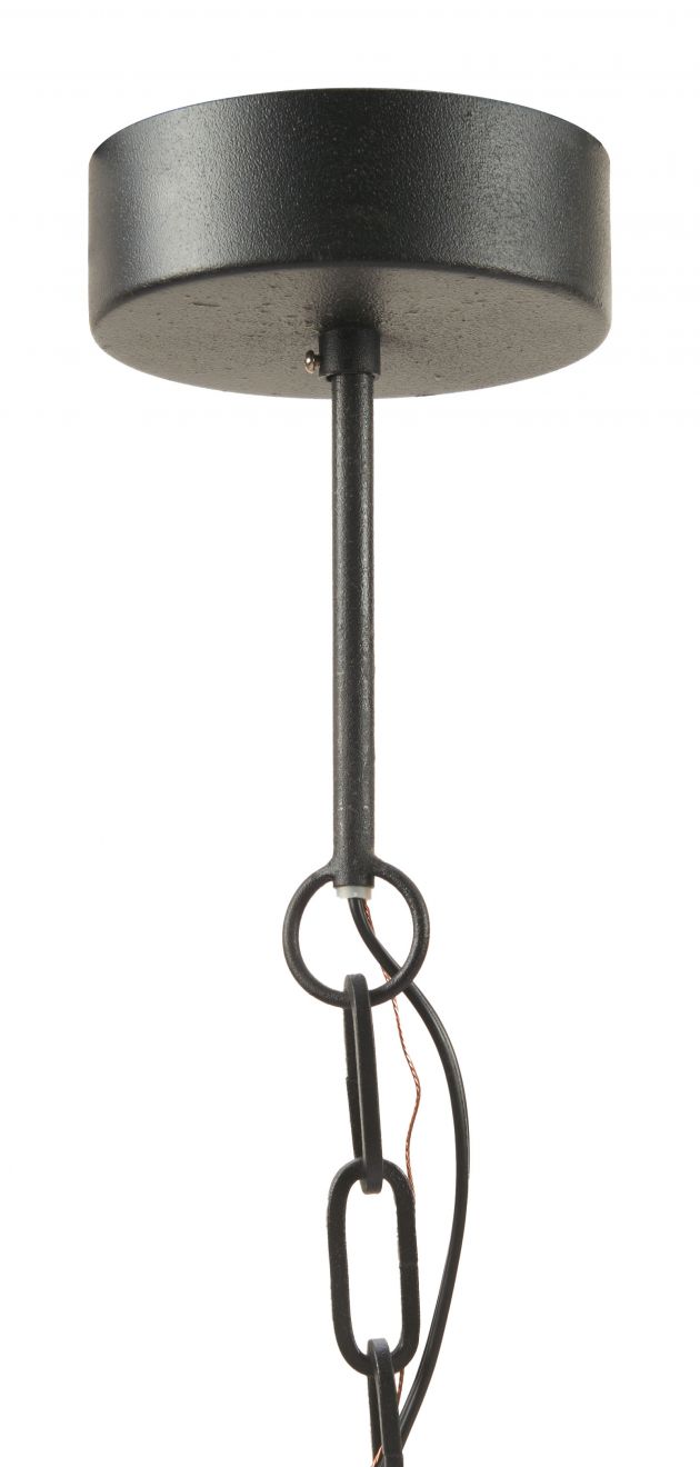Zuo Modern Koza Steel Black Ceiling Lamp