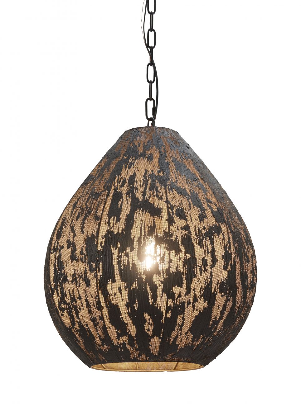 Zuo Modern Koza Steel Black Ceiling Lamp