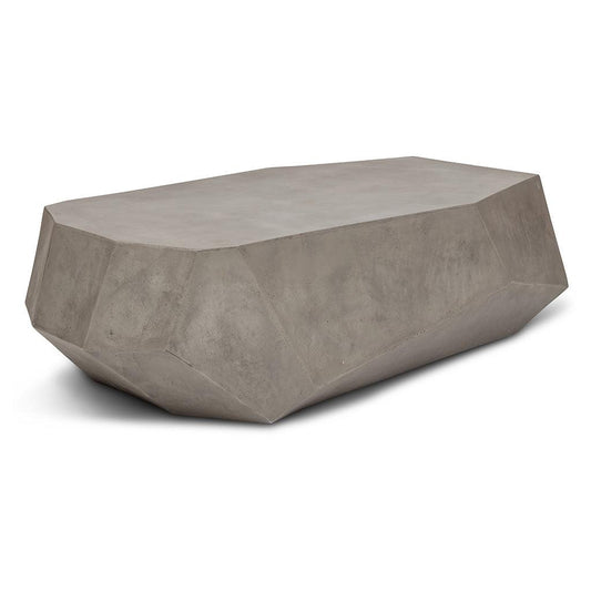 Urbia Kristal Reinforced Concrete Geometric Coffee Table