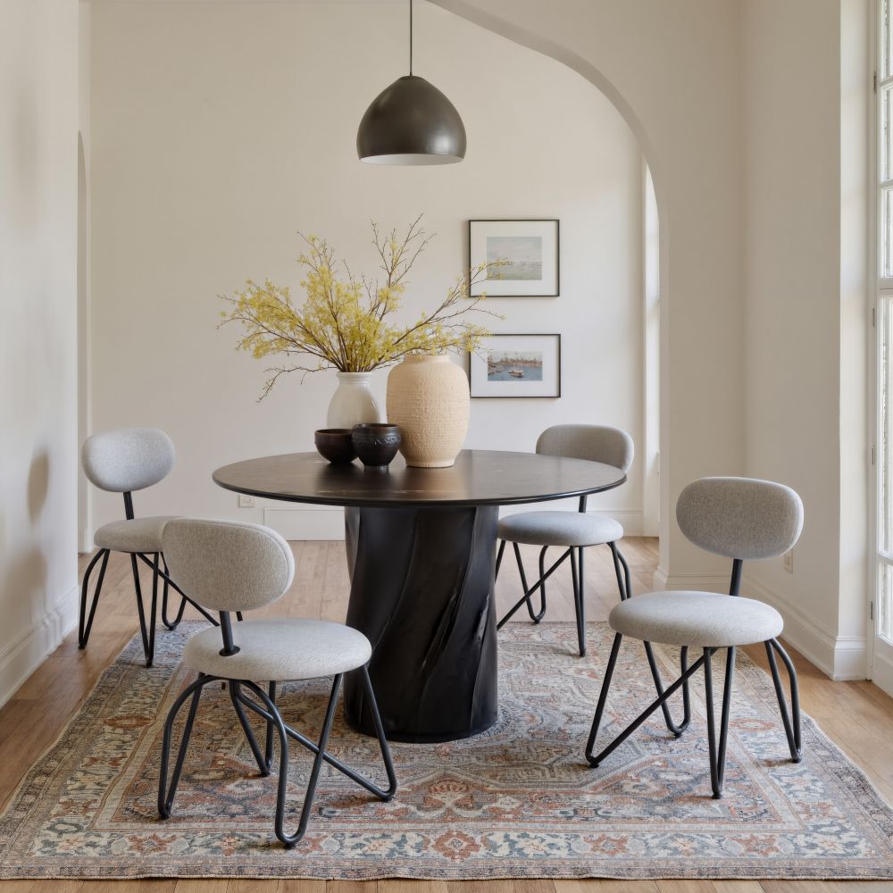 Zuo Modern Kuro Round Dining Table
