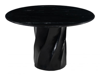Zuo Modern Kuro Round Dining Table