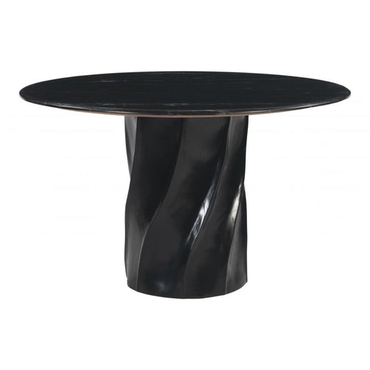 Zuo Modern Kuro Round Dining Table