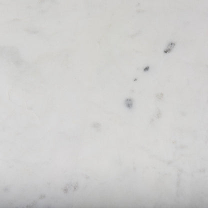 Mercana Kyra C-Shaped Marble Top End Table