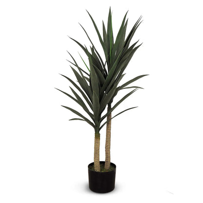 Faux Botanical Indoor Green Yucca