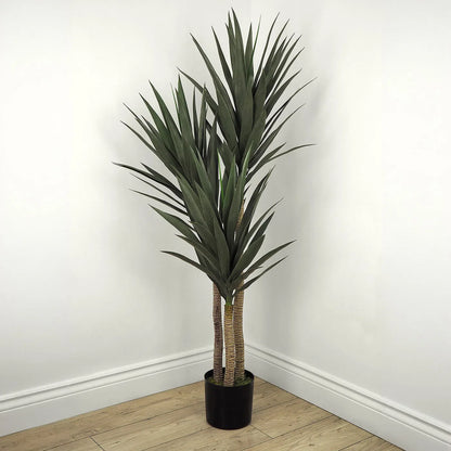 Faux Botanical Indoor Green Yucca