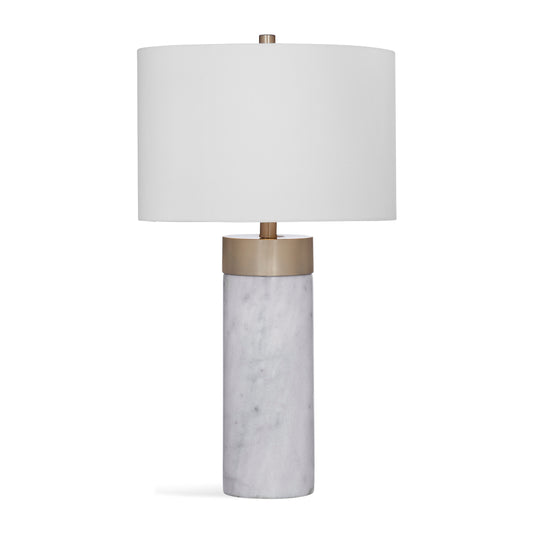 Jocelyn Marble White Table Lamp