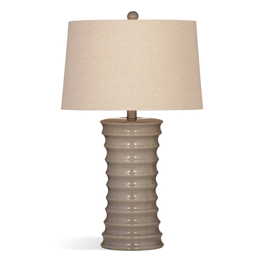 Cara Ceramic Brown Table Lamp