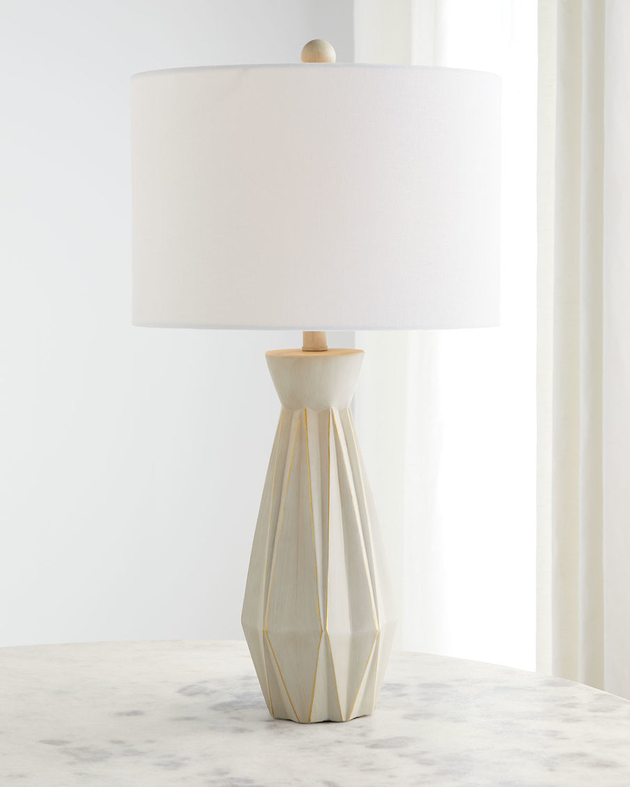 Branka Cement Grey Table Lamp