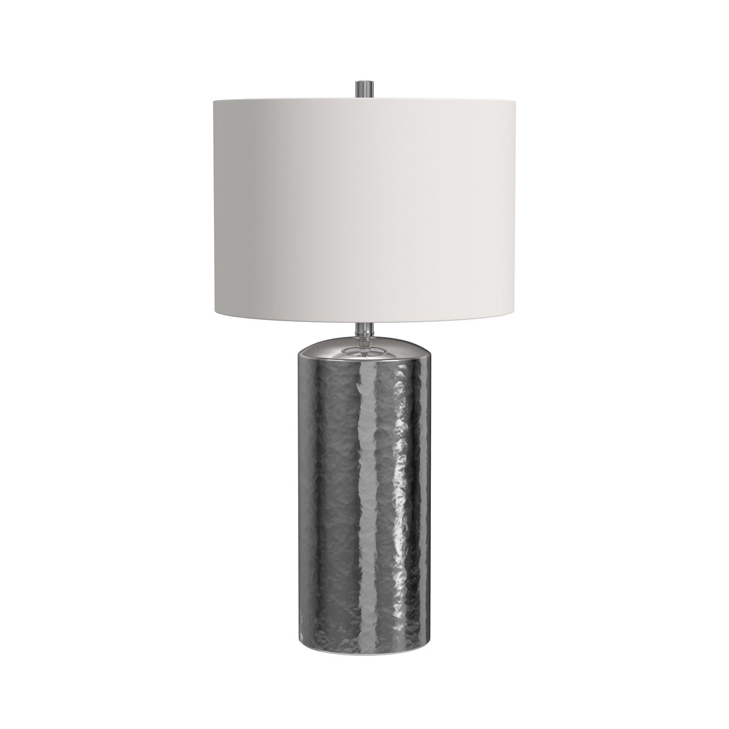 Marta Ceramic Silver Table Lamp