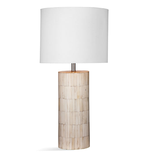 Kosmos Bone and Resin White Table Lamp