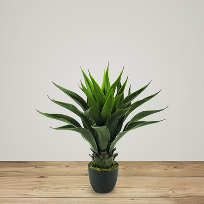 Faux Botanical Outdoor Green Eulophia