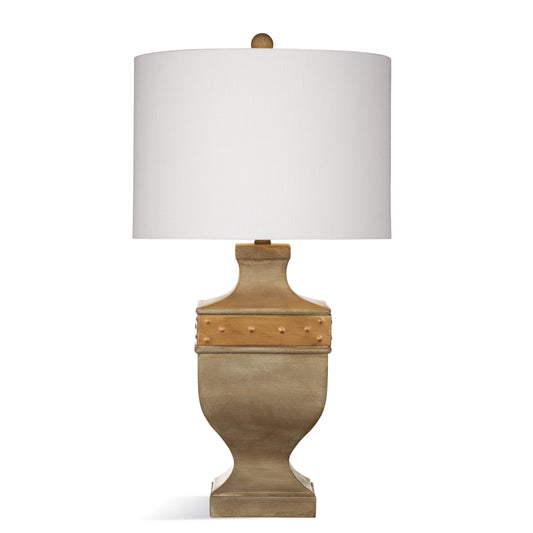 Bowery Polyresin Brown Table Lamp