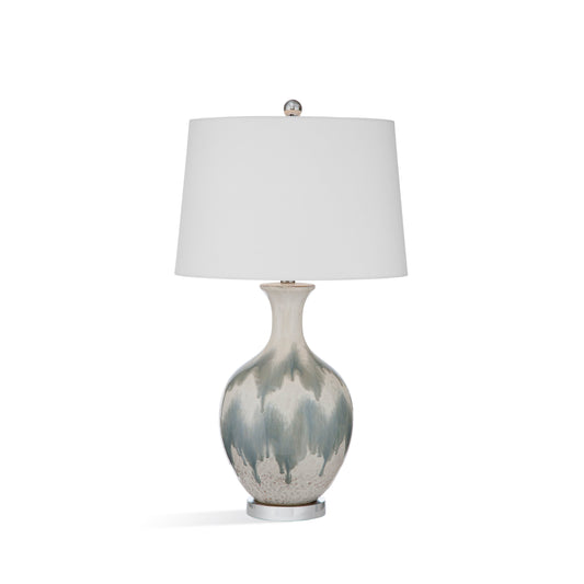 Briony Ceramic Grey Table Lamp