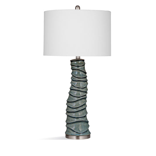 Gallie Ceramic Grey Table Lamp