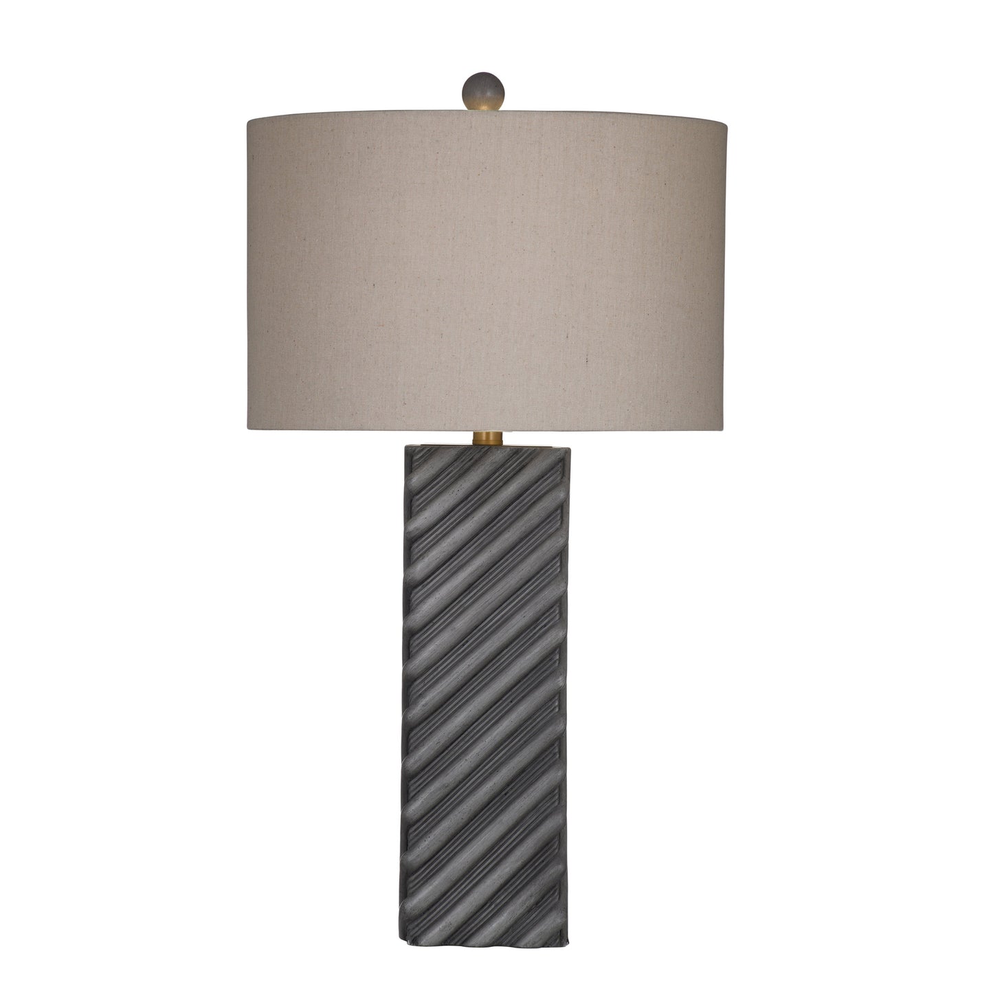 Gannex Cement Grey Table Lamp