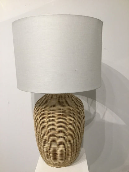 Holland Rattan Natural Table Lamp