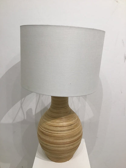 Ileene Natural Wood Table Lamp