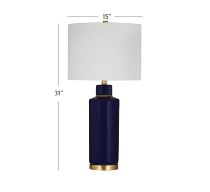 Robynn Blue Ceramic Table Lamp