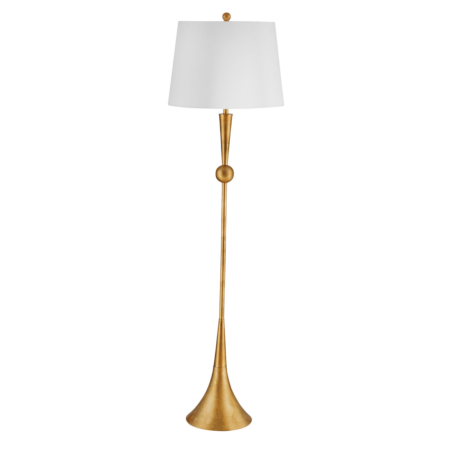 Gold Metal Floor Lamp