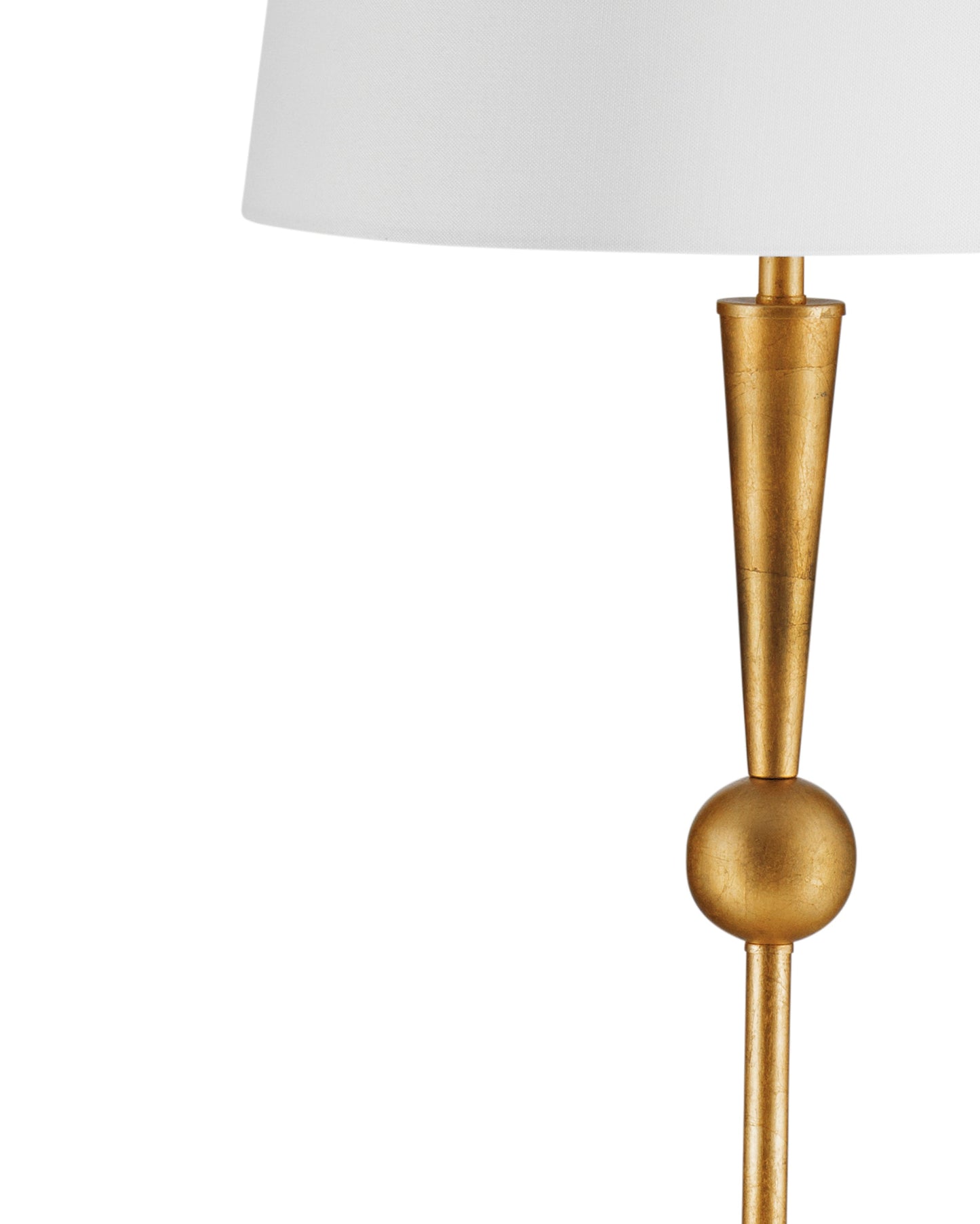 Gold Metal Floor Lamp