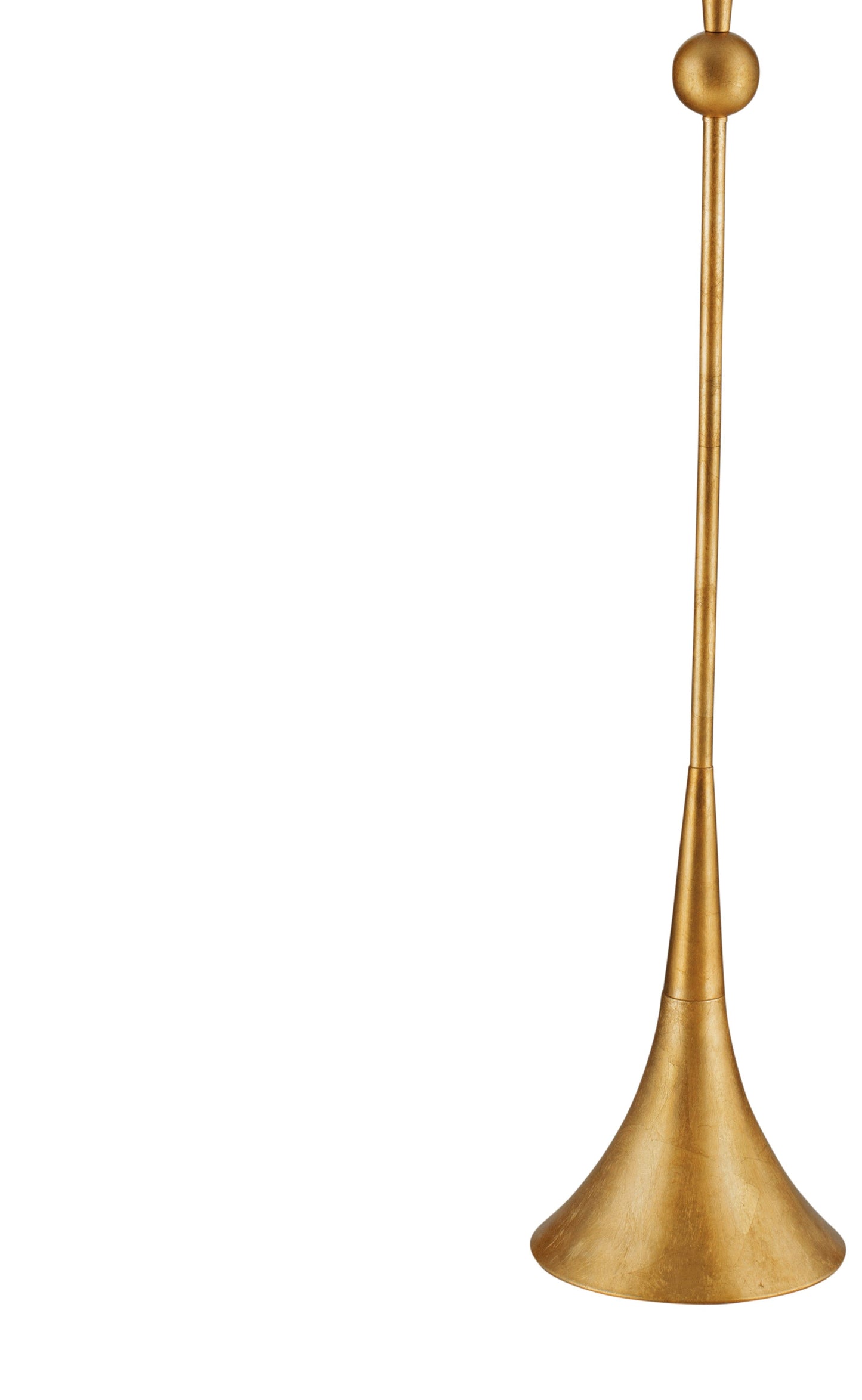 Gold Metal Floor Lamp