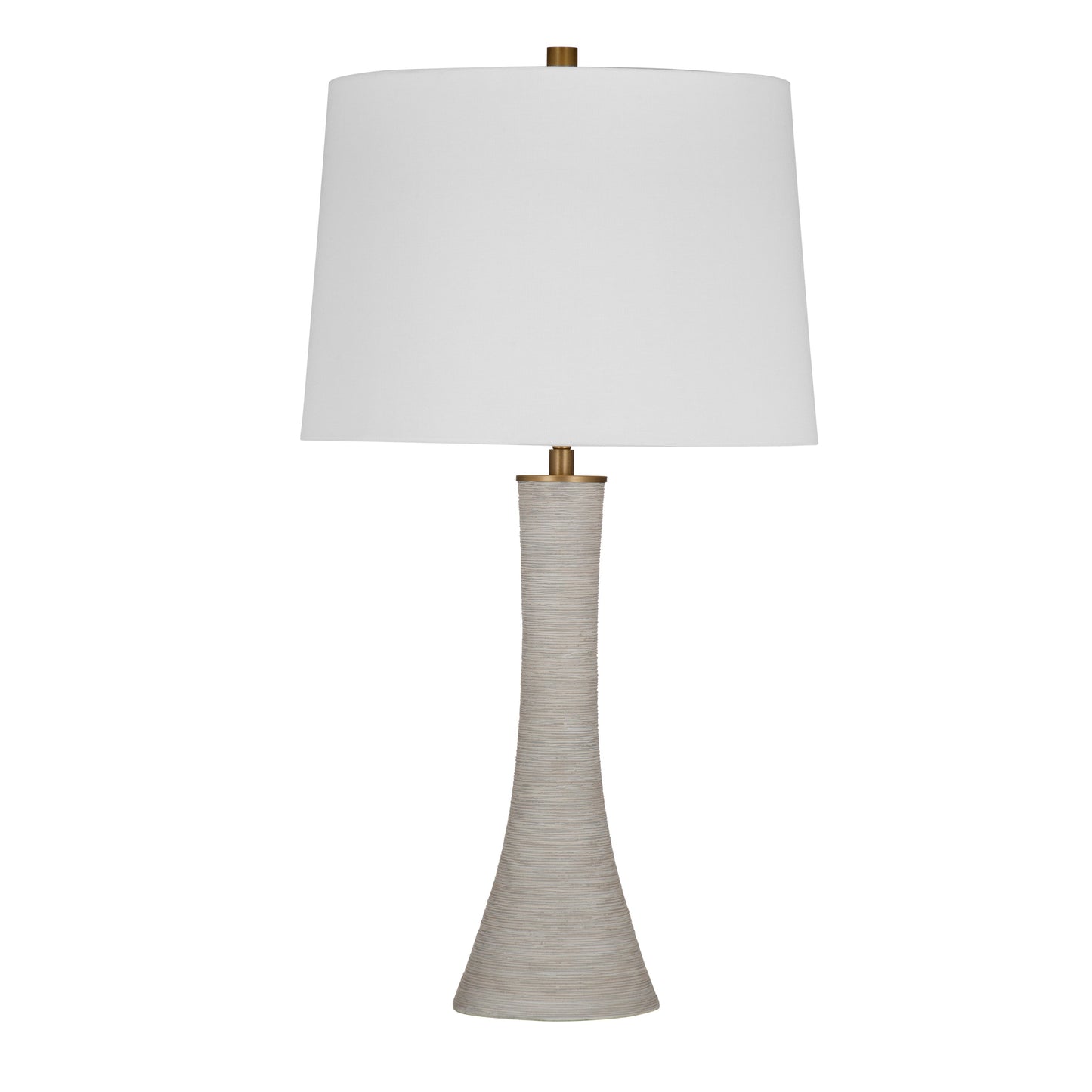 Ranier Gray Resin Table Lamp