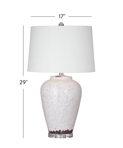 Celburne White Ceramic Table Lamp