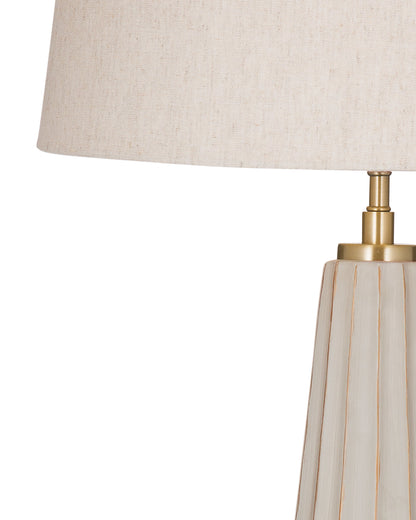 Wythe White Ceramic Table Lamp