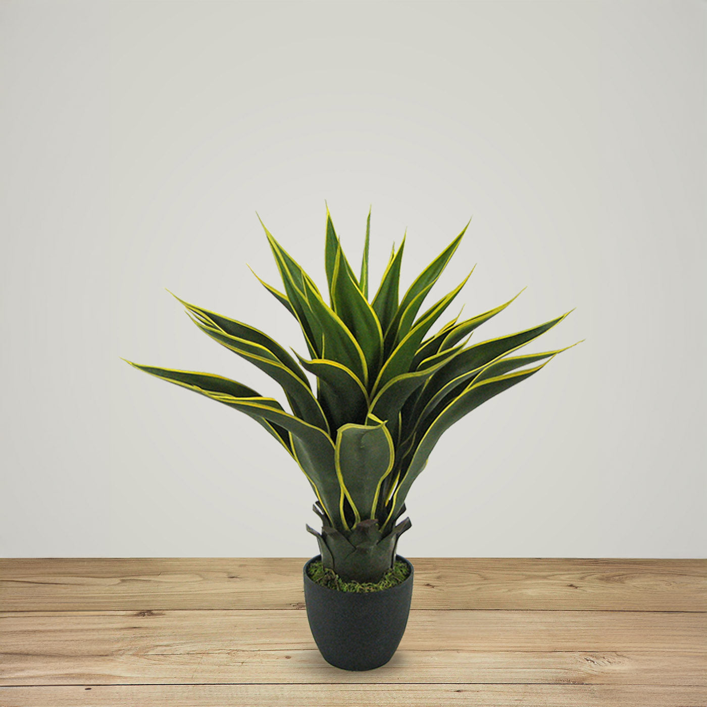 Faux Botanical Outdoor Green Eulophia