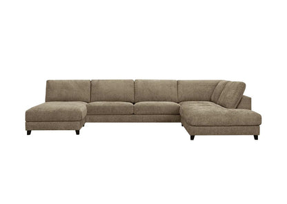 LOOMLAN Custom Upholstery Larvik Minimalist Rounded Edge Fabric Modular Sofa