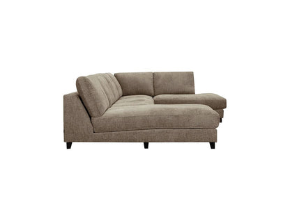 LOOMLAN Custom Upholstery Larvik Minimalist Rounded Edge Fabric Modular Sofa