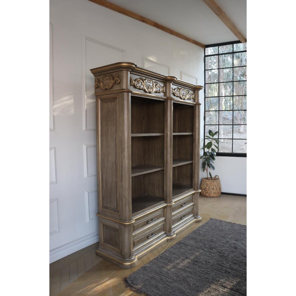 Peninsula Home Catalina Four Drawers Wood Bookcase