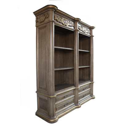Peninsula Home Catalina Four Drawers Wood Bookcase
