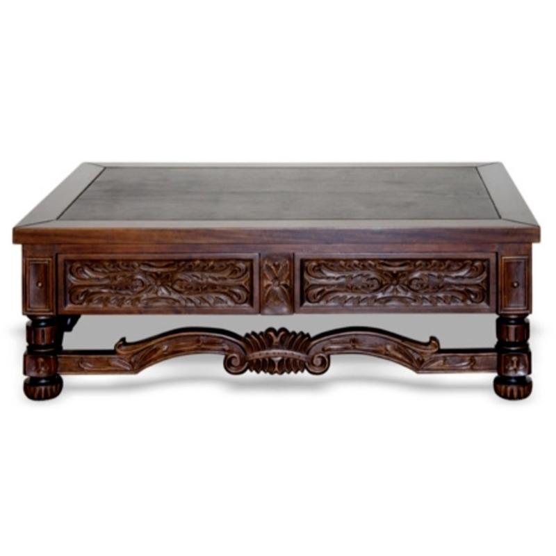 Peninsula Home Finisterra Wooden Rectangular Coffee Table