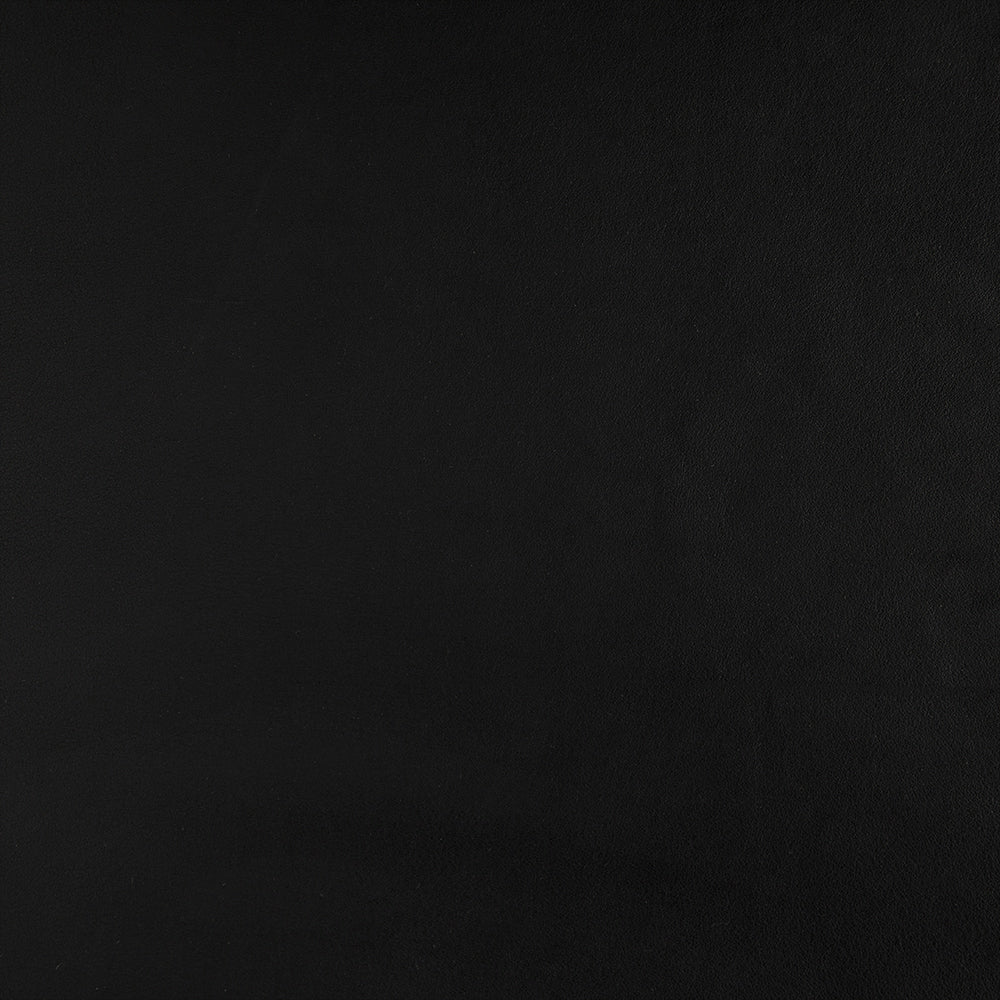 Augustus Matte Black Leather Modular Sofa