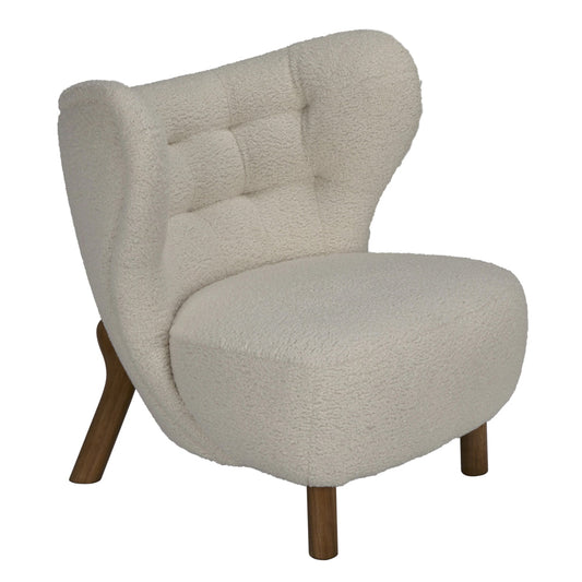 Noir Boggio Performance Fabric Armless Chair