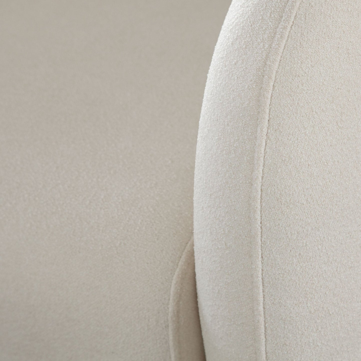 Link Elite Ivory Fabric Accent Arm Chair