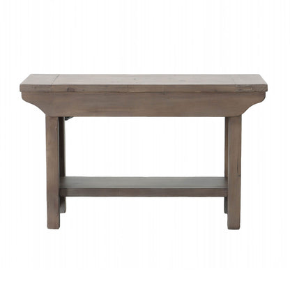 LH Home Irish Coast Wooden Dining Bench