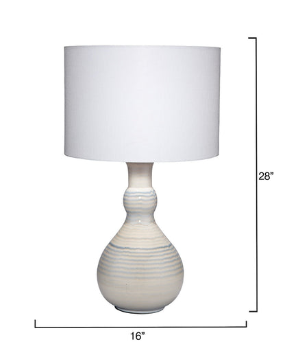 Droplet Ceramic Table Lamp Blue - Elegant And Stylish Lighting