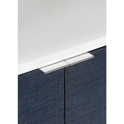 Wildwood La Costa Navy Rectangular Side Table