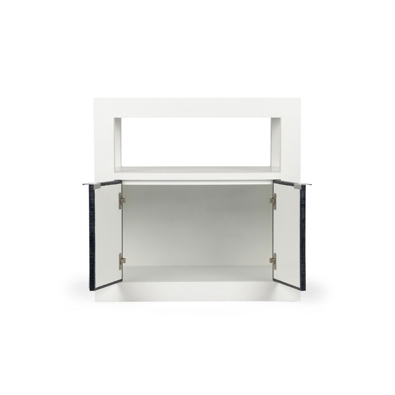 Wildwood La Costa Navy Rectangular Side Table