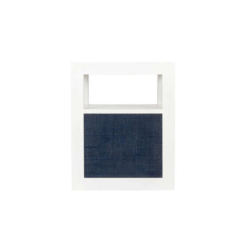 Wildwood La Costa Navy Rectangular Side Table