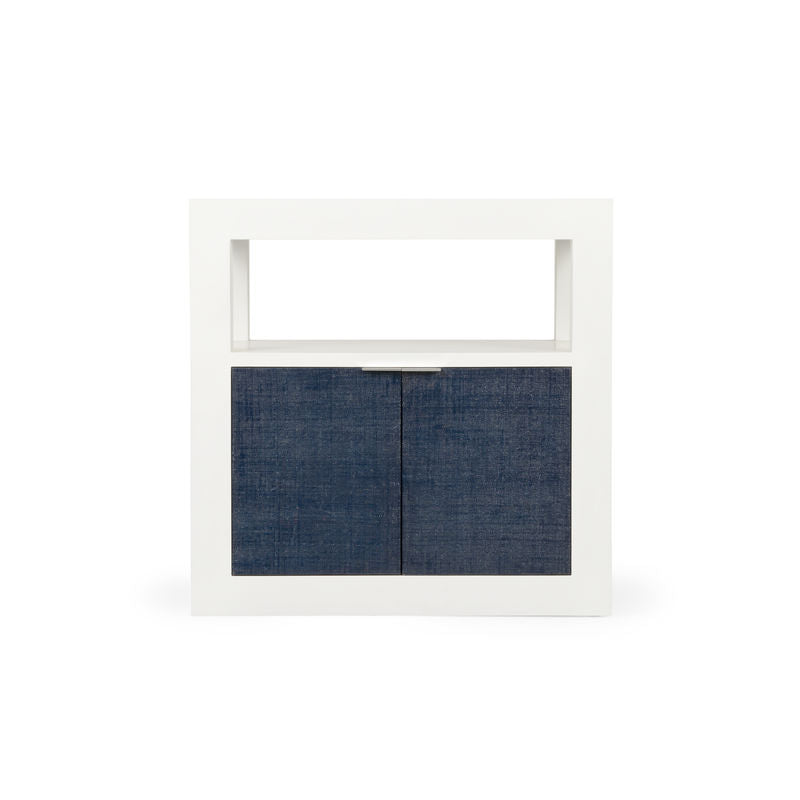Wildwood La Costa Navy Rectangular Side Table