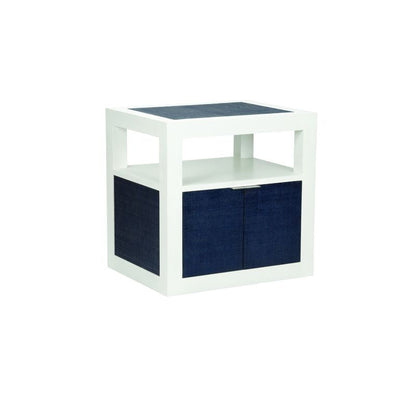 Wildwood La Costa Navy Rectangular Side Table