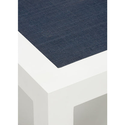 Wildwood La Costa Navy Rectangular Side Table