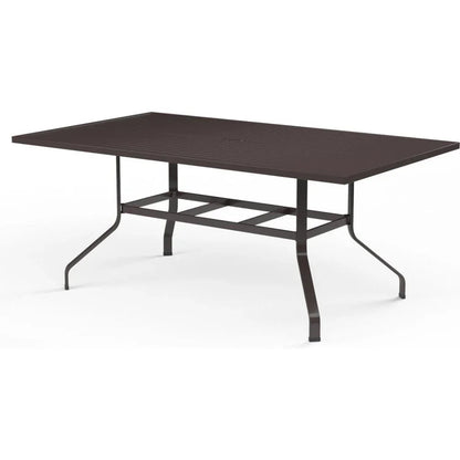 La Jolla Aluminum Outdoor Dining Table -- view 2